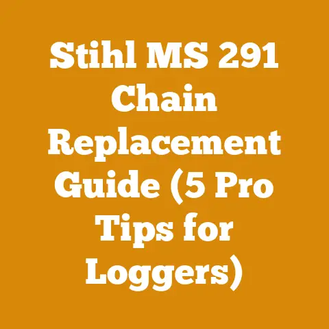Stihl MS 291 Chain Replacement Guide (5 Pro Tips for Loggers)