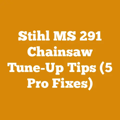 Stihl MS 291 Chainsaw Tune-Up Tips (5 Pro Fixes)
