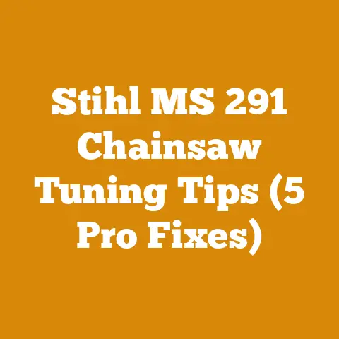 Stihl MS 291 Chainsaw Tuning Tips (5 Pro Fixes)