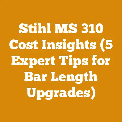 Stihl MS 310 Cost Insights (5 Expert Tips for Bar Length Upgrades)