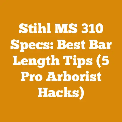Stihl MS 310 Specs: Best Bar Length Tips (5 Pro Arborist Hacks)