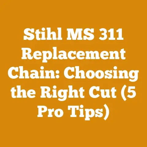 Stihl MS 311 Replacement Chain: Choosing the Right Cut (5 Pro Tips)