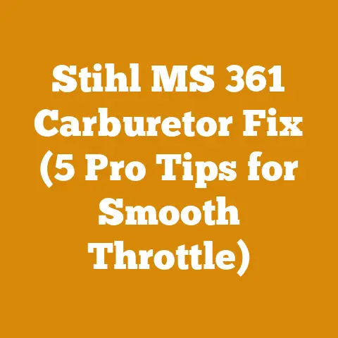 Stihl MS 361 Carburetor Fix (5 Pro Tips for Smooth Throttle)