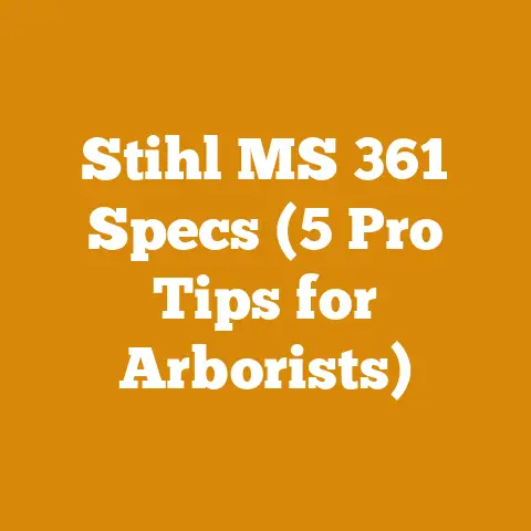 Stihl MS 361 Specs (5 Pro Tips for Arborists)
