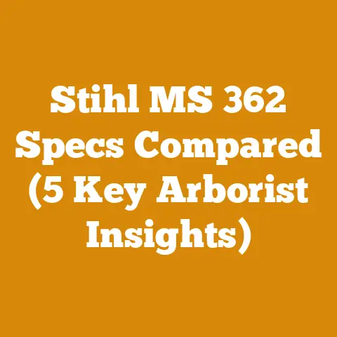 Stihl MS 362 Specs Compared (5 Key Arborist Insights)