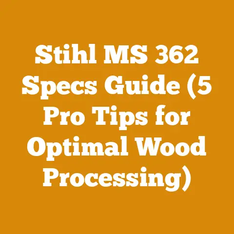 Stihl MS 362 Specs Guide (5 Pro Tips for Optimal Wood Processing)