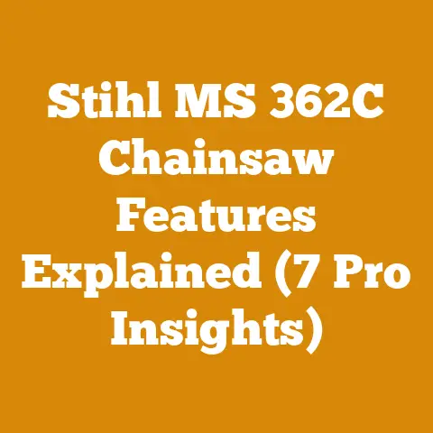 Stihl MS 362C Chainsaw Features Explained (7 Pro Insights)