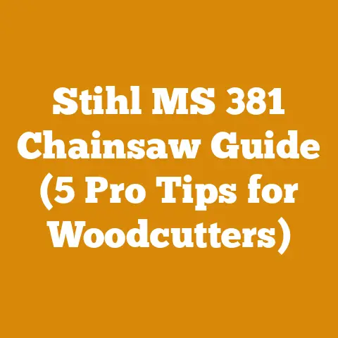 Stihl MS 381 Chainsaw Guide (5 Pro Tips for Woodcutters)