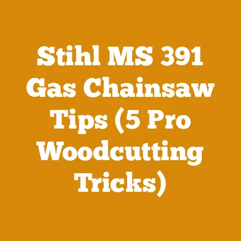 Stihl MS 391 Gas Chainsaw Tips (5 Pro Woodcutting Tricks)