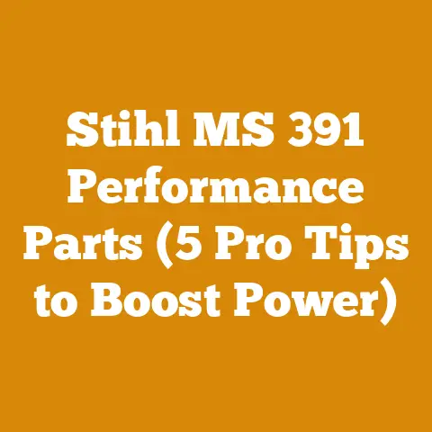 Stihl MS 391 Performance Parts (5 Pro Tips to Boost Power)