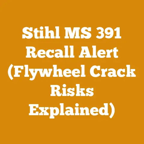 Stihl MS 391 Recall Alert (Flywheel Crack Risks Explained)
