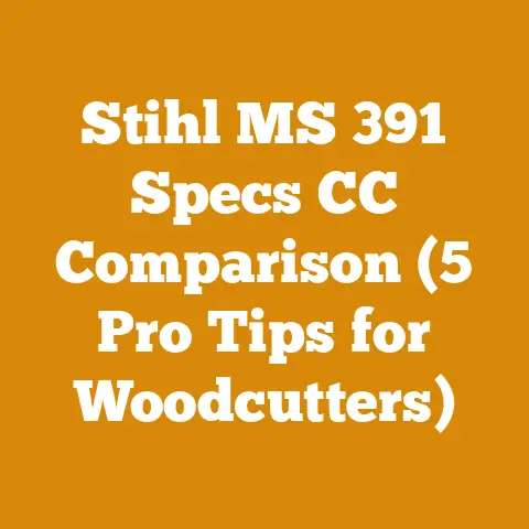 Stihl MS 391 Specs CC Comparison (5 Pro Tips for Woodcutters)