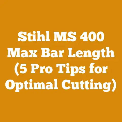 Stihl MS 400 Max Bar Length (5 Pro Tips for Optimal Cutting)