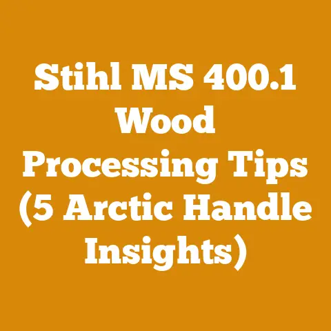 Stihl MS 400.1 Wood Processing Tips (5 Arctic Handle Insights)