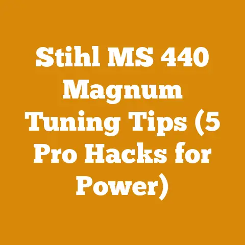 Stihl MS 440 Magnum Tuning Tips (5 Pro Hacks for Power)