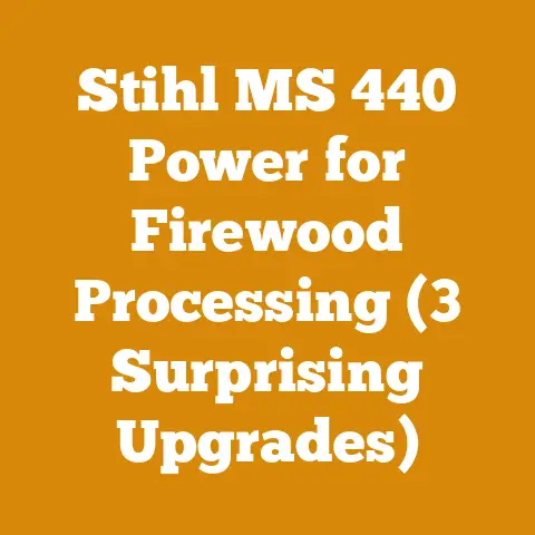 Stihl MS 440 Power for Firewood Processing (3 Surprising Upgrades)