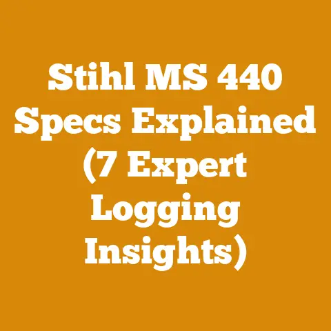 Stihl MS 440 Specs Explained (7 Expert Logging Insights)