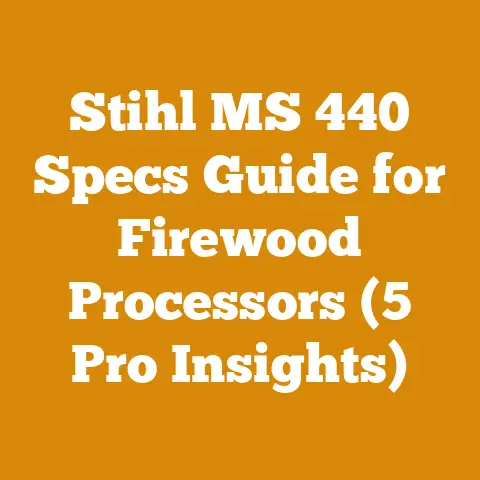 Stihl MS 440 Specs Guide for Firewood Processors (5 Pro Insights)