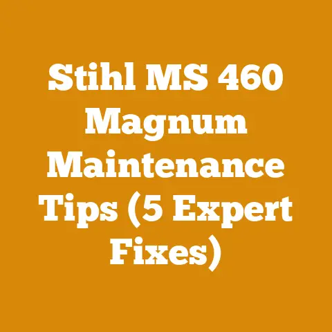 Stihl MS 460 Magnum Maintenance Tips (5 Expert Fixes)