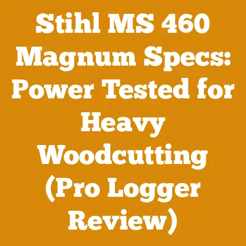 Stihl MS 460 Magnum Specs: Power Tested for Heavy Woodcutting (Pro Logger Review)
