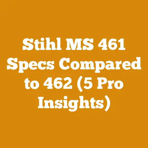 Stihl MS 461 Specs Compared to 462 (5 Pro Insights)
