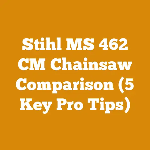 Stihl MS 462 CM Chainsaw Comparison (5 Key Pro Tips)