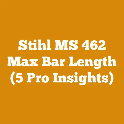 Stihl MS 462 Max Bar Length (5 Pro Insights)