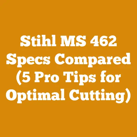 Stihl MS 462 Specs Compared (5 Pro Tips for Optimal Cutting)