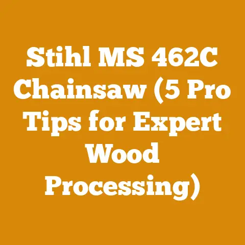 Stihl MS 462C Chainsaw (5 Pro Tips for Expert Wood Processing)