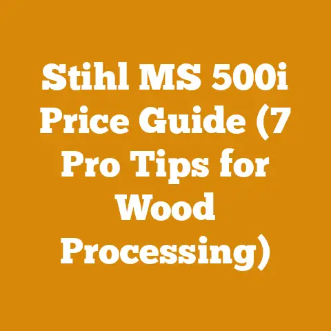 Stihl MS 500i Price Guide (7 Pro Tips for Wood Processing)