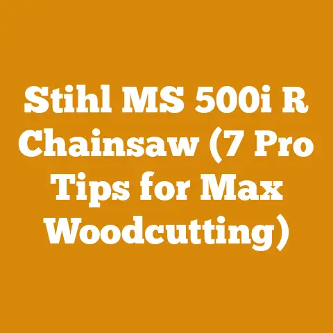 Stihl MS 500i R Chainsaw (7 Pro Tips for Max Woodcutting)