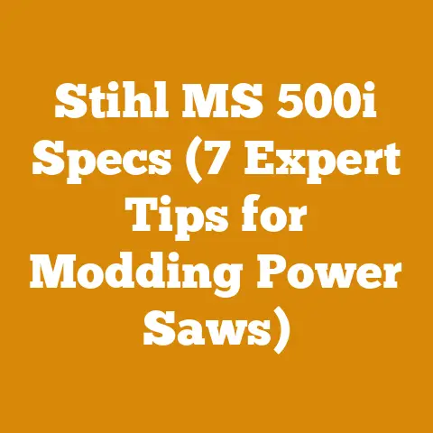Stihl MS 500i Specs (7 Expert Tips for Modding Power Saws)