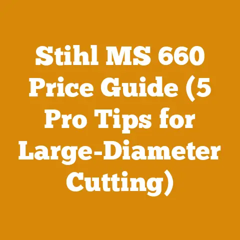 Stihl MS 660 Price Guide (5 Pro Tips for Large-Diameter Cutting)