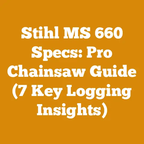 Stihl MS 660 Specs: Pro Chainsaw Guide (7 Key Logging Insights)