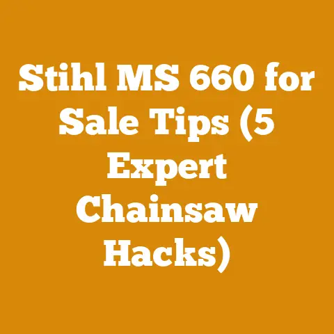 Stihl MS 660 for Sale Tips (5 Expert Chainsaw Hacks)