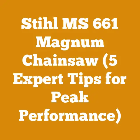 Stihl MS 661 Magnum Chainsaw (5 Expert Tips for Peak Performance)