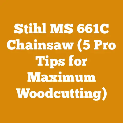 Stihl MS 661C Chainsaw (5 Pro Tips for Maximum Woodcutting)