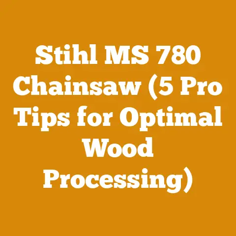 Stihl MS 780 Chainsaw (5 Pro Tips for Optimal Wood Processing)