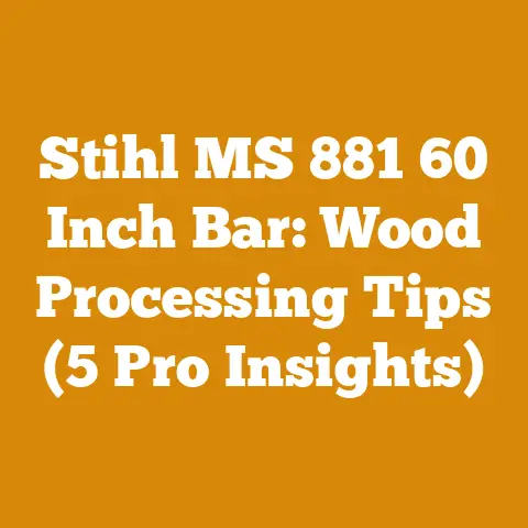 Stihl MS 881 60 Inch Bar: Wood Processing Tips (5 Pro Insights)