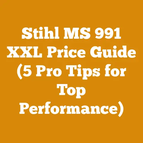 Stihl MS 991 XXL Price Guide (5 Pro Tips for Top Performance)
