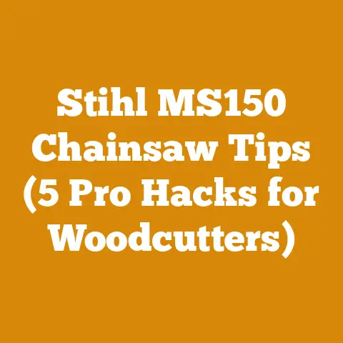 Stihl MS150 Chainsaw Tips (5 Pro Hacks for Woodcutters)