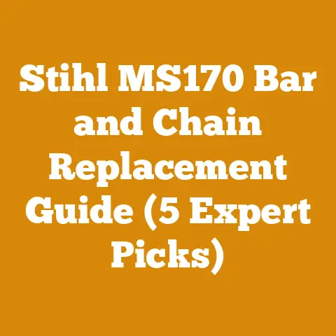 Stihl MS170 Bar and Chain Replacement Guide (5 Expert Picks)