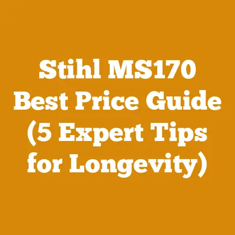 Stihl MS170 Best Price Guide (5 Expert Tips for Longevity)