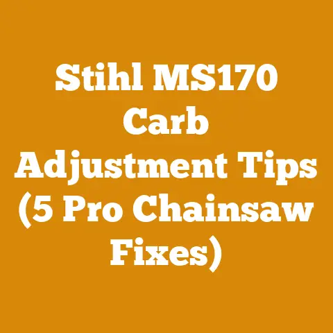 Stihl MS170 Carb Adjustment Tips (5 Pro Chainsaw Fixes)