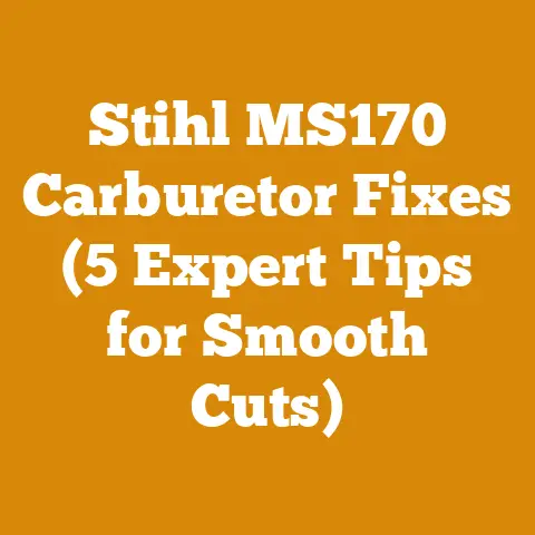 Stihl MS170 Carburetor Fixes (5 Expert Tips for Smooth Cuts)