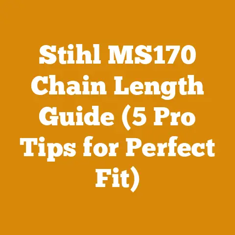 Stihl MS170 Chain Length Guide (5 Pro Tips for Perfect Fit)