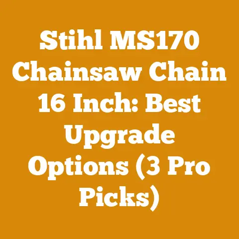 Stihl MS170 Chainsaw Chain 16 Inch: Best Upgrade Options (3 Pro Picks)