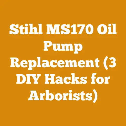 Stihl MS170 Oil Pump Replacement (3 DIY Hacks for Arborists)