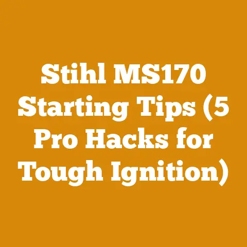 Stihl MS170 Starting Tips (5 Pro Hacks for Tough Ignition)