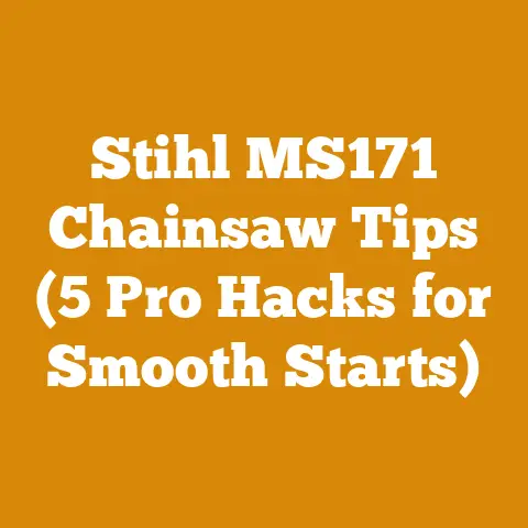 Stihl MS171 Chainsaw Tips (5 Pro Hacks for Smooth Starts)